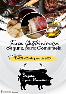 Segura de León celebra la quinta edición presencial de la feria gastronómica `Segura, para comérsela´