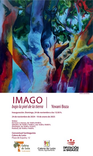 Exposición `IMAGO, bajo la piel de la tierra´ en Calera de León