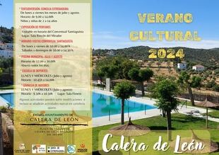 Presentada una completa programación cultural para el verano 2024 en Calera de León