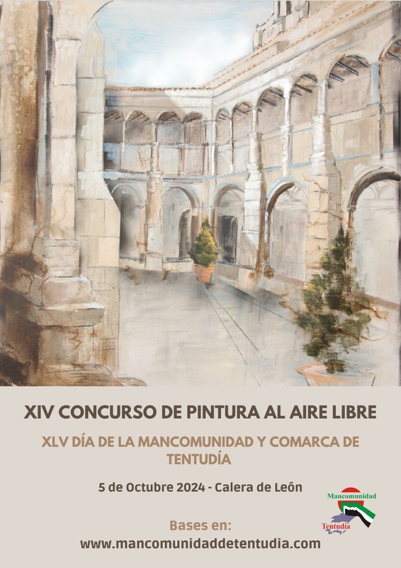 Publicadas las bases del XIV Concurso de Pintura al Aire Libre `Mancomunidad de Tentudía´