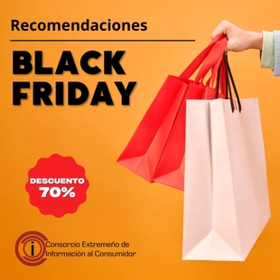 Consejos del CMC de Tentudía para las compras del Black Friday