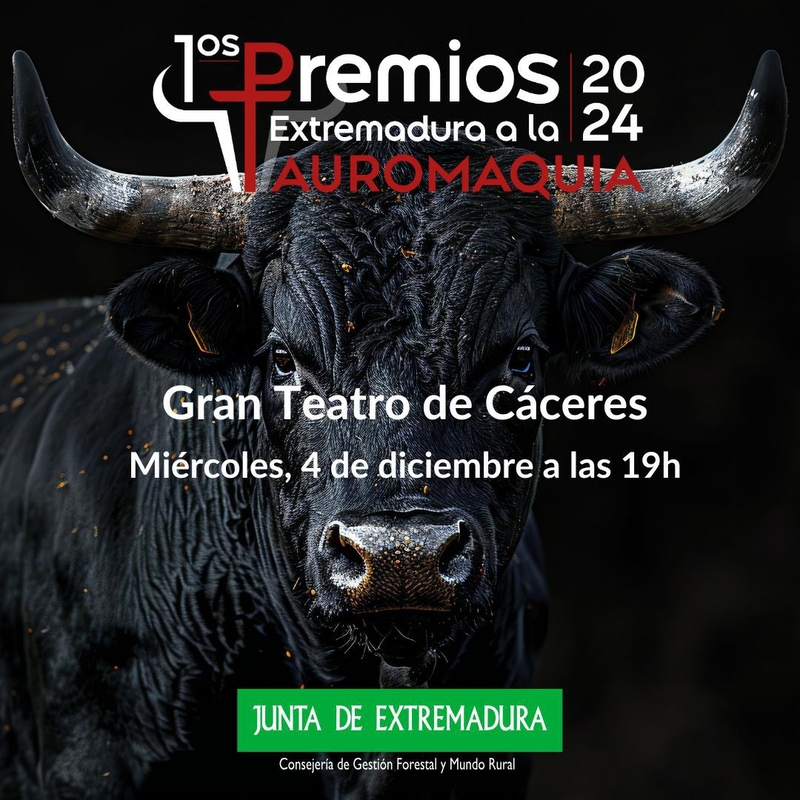 Segura de León y Fregenal de la Sierra recibirán este miércoles su distintivo de la Red de Municipios Taurinos de Extremadura