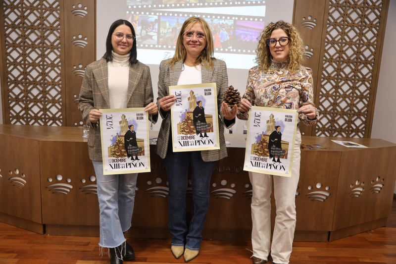 Presentada la XIII edición de la Feria del Piñón de Calera de León en Diputación