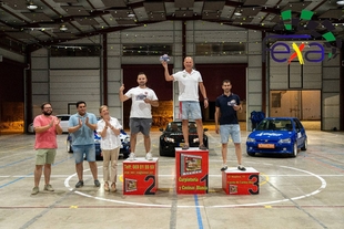 El Slalom de Fuente de Cantos: Una fiesta del motor a la que Crosantero le tiene cogida la medida