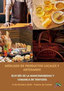 El XLVI Día de la Mancomunidad de Tentudía acogerá el Mercado de Productos Locales y Artesanos