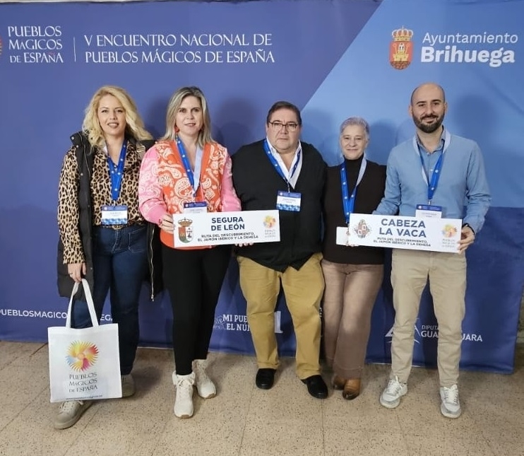 Cabeza la Vaca y Segura de León en el V Encuentro de Pueblos Mágicos de España
