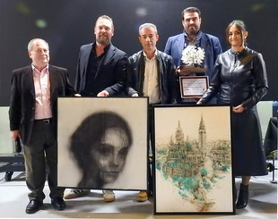 Entregados dos primeros premios en el Certamen Internacional de Pintura `Zurbarán´, que ha repartido más de 14.000 euros entre todos los ganadores