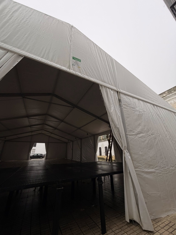 Fuentes de León estrenará en estos carnavales una nueva carpa municipal