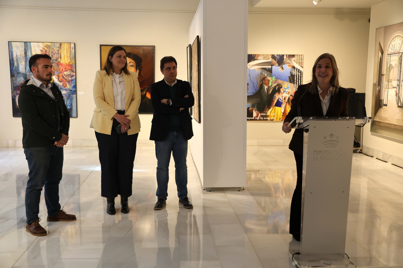 Diputación y Ayuntamiento de Fuente de Cantos clausuran la exposición del XXI Premio Francisco de Zurbarán