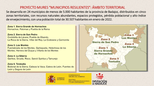 El proyecto MURES para combatir la despoblación y el riesgo de incendios actuará en 5 localidades de Tentudía