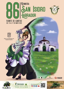 Fuente de Cantos celebra su 86 Romería de San Isidro Labrador del 13 al 17 de mayo (programa)