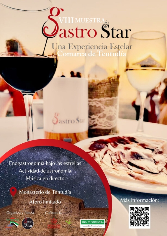 La VIII Edición de la Muestra Gastrostar te invita a vivir una noche mágica en la cima de Tentudía