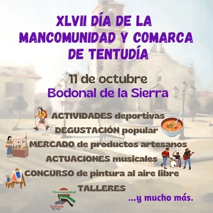 Presentada la programación del XLVII Día de la Mancomunidad y Comarca de Tentudía 