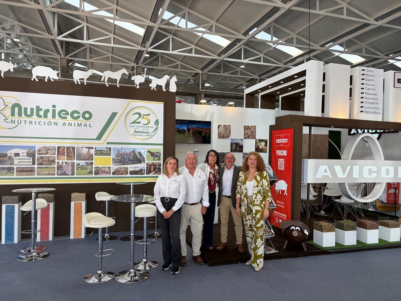 Nutrieco celebra sus 25 años de trayectoria con su presencia en la 573ª Feria Internacional Ganadera de Zafra