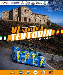 Tentudía, techo de la provincia, vuelve a medir su montaña a toda velocidad con la VI Subida
