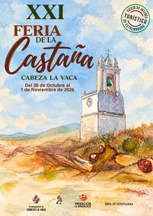 El Ayuntamiento de Cabeza la Vaca inicia los preparativos de la XXI Feria de la Castaña, que se inaugurará el 30 de octubre en la Casa de la Cultura